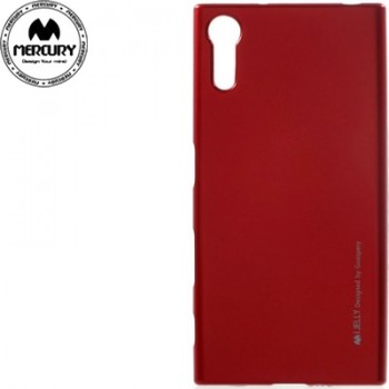 Silikoninis Mercury dėklas raudonas (Xperia Xz/Xzs)